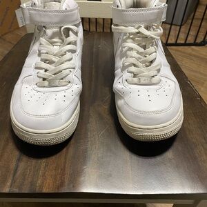 Nike Kids' White High-Top Sneakers